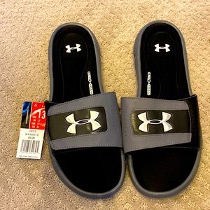 under armour slides size 13 mens